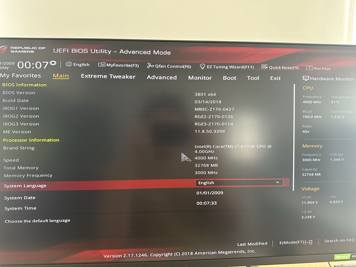 Nvidia PC: Gaming PC (GTX 1080) – Usato da Affoltern am Albis venduto da SebSell 8