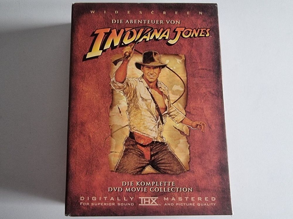 Indiana Jones - Die komplette DVD Movie Collection 4 DVD Box (Gebraucht ...
