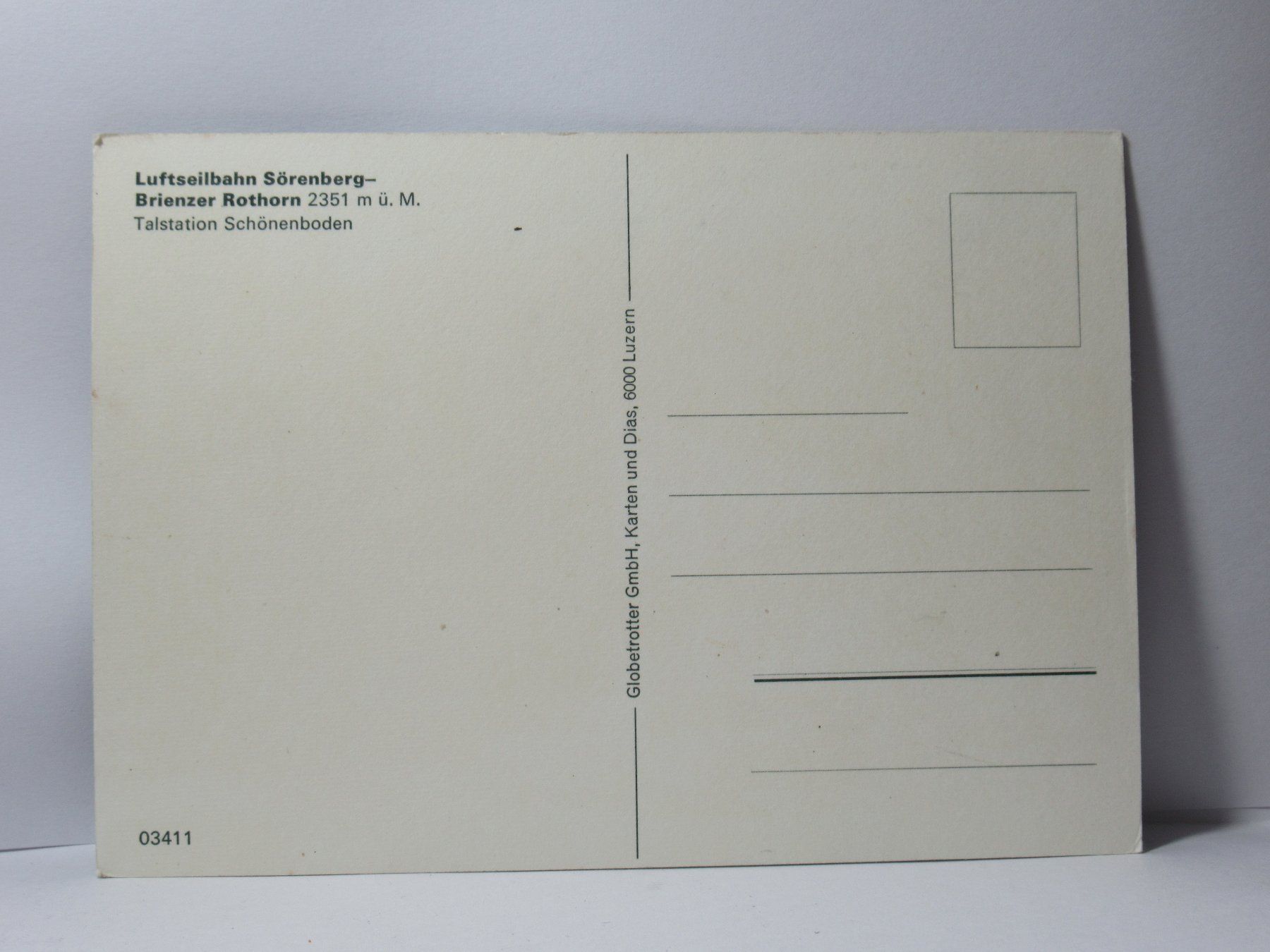Cartes postales: Luftseilbahn Sörenberg - Brienzer Rothorn – Neuf (Voir description) à Grenchen par Bluemchen1900 1