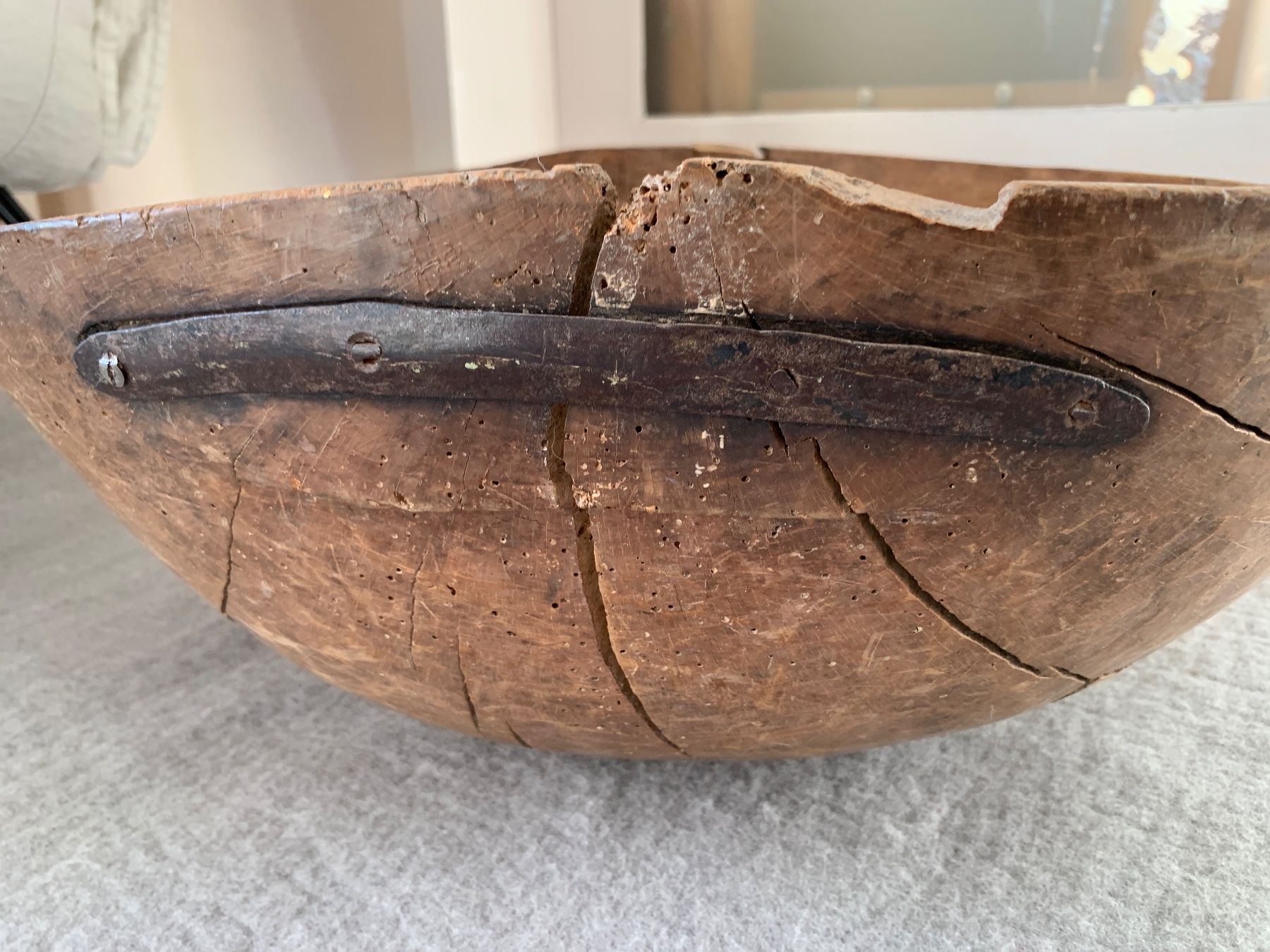 Ciotole: Wunderschöne antike Holzschale alpenländisch Gross – Usato da Richterswil venduto da Moii89 2