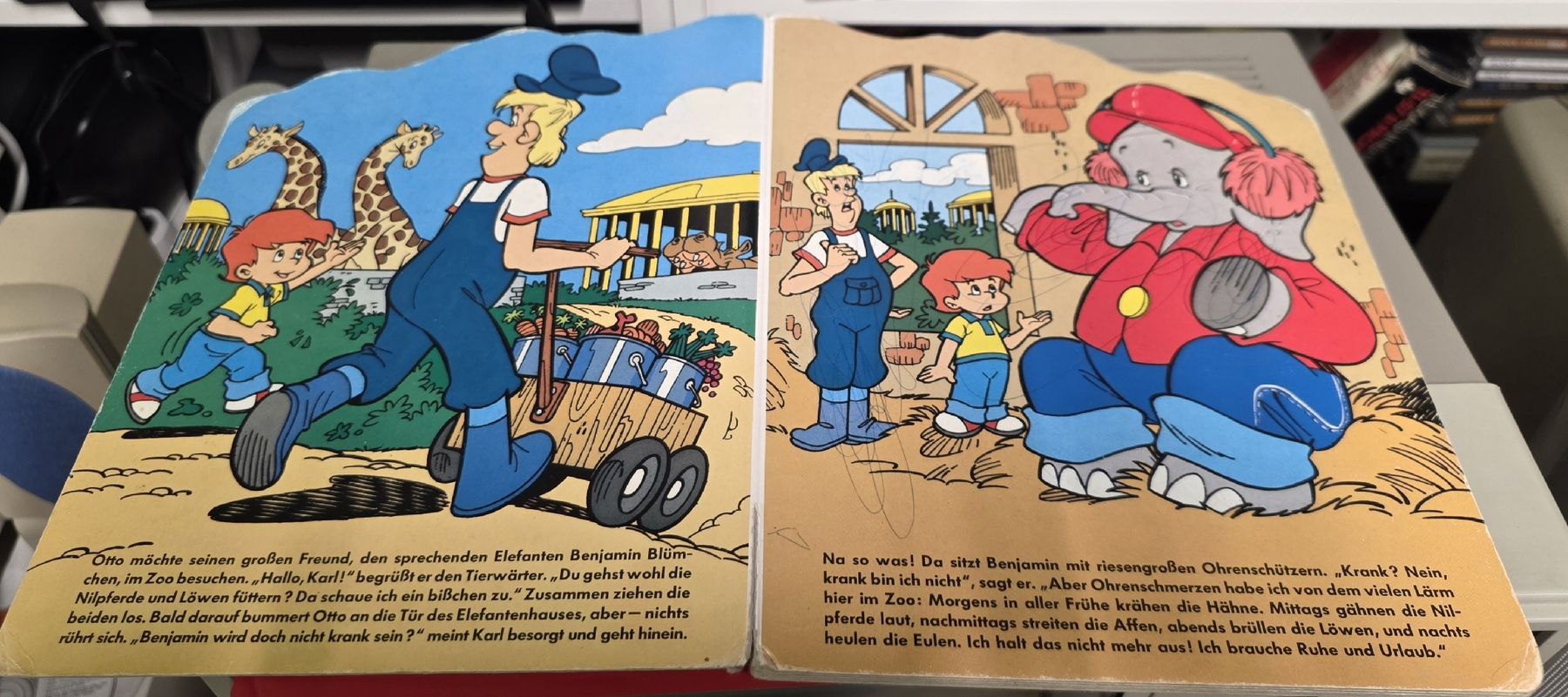 Bücher: Unterwegs mit Benjamin Blümchen - 1993 (BUCH) – Gebraucht aus Reinach BL von _MasterK_ 1