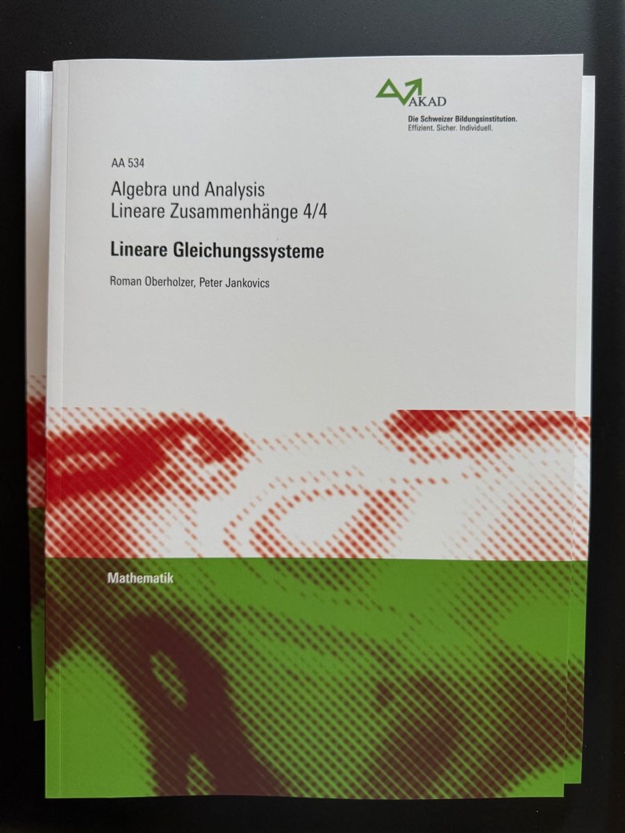 Libri: Mathematik Buch Algebra Analysis Lineare Gleichungssysteme – Usato da Uerikon venduto da Fashion_seller