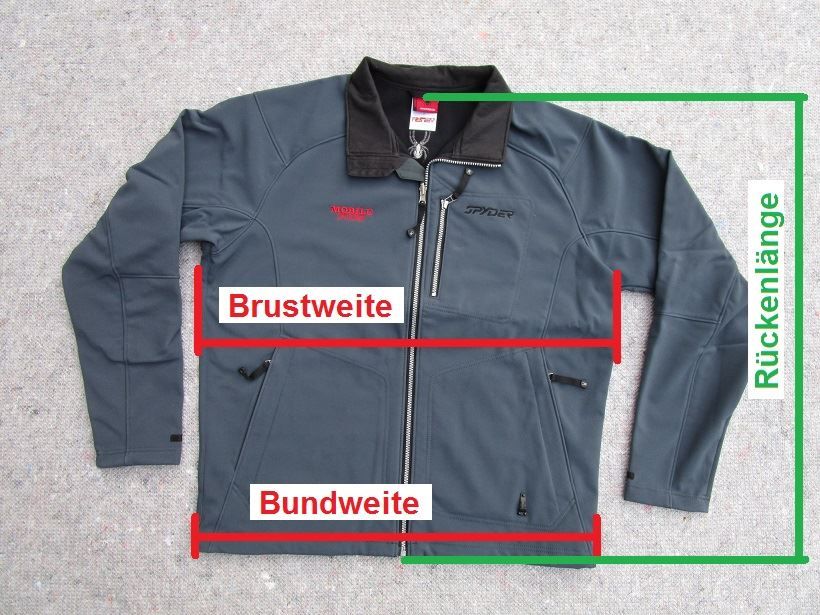 Spyder Giacche: Softshelljacke SPYDER Grösse L, grau, neu – Nuovo (secondo la descrizione) da Eschenbach SG venduto da brocarte 9