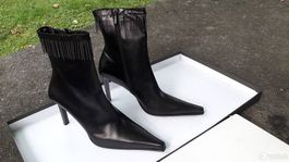 NEUE© GIANMARCO LORENZI LEDER STIEFELETTEN -GR 40 -UVP 599 €