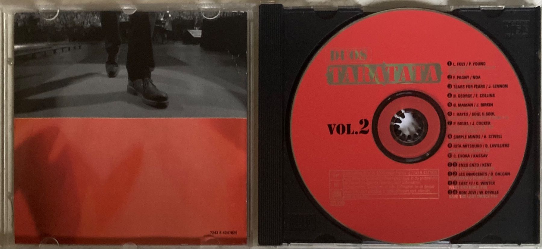 Vinyles: DIVERS ARTISTES - DUOS TARATATA VOL. 2 – D'occasion à Poliez-Pittet par Newtown-Records 2