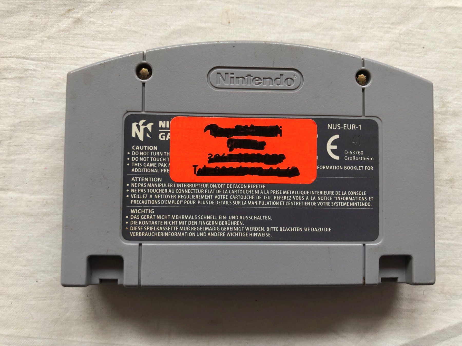 Nintendo Giochi: Nintendo 64 - NASCAR 99 – Usato da Schaffhausen venduto da durruti 1