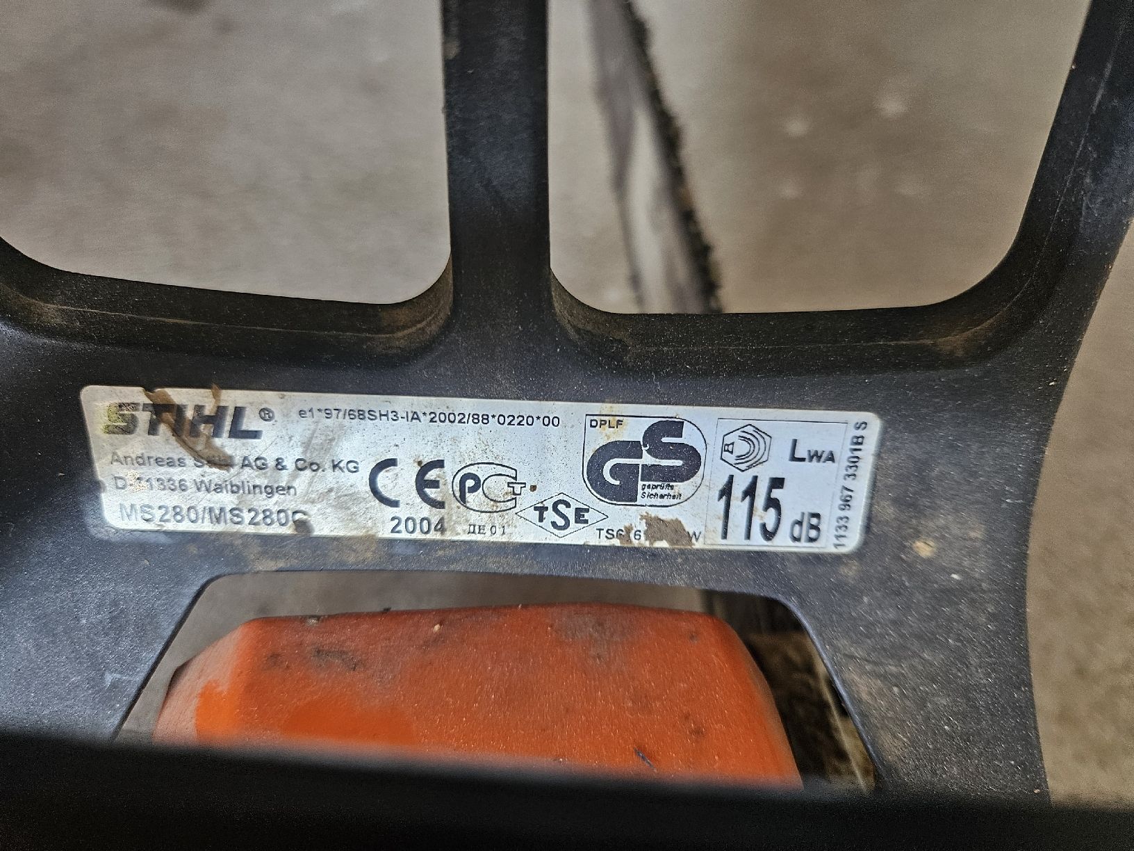 Stihl Sägen: Kettensge Stihl MS280 gebraucht – Defekt aus Wangen SZ von rafe91 1