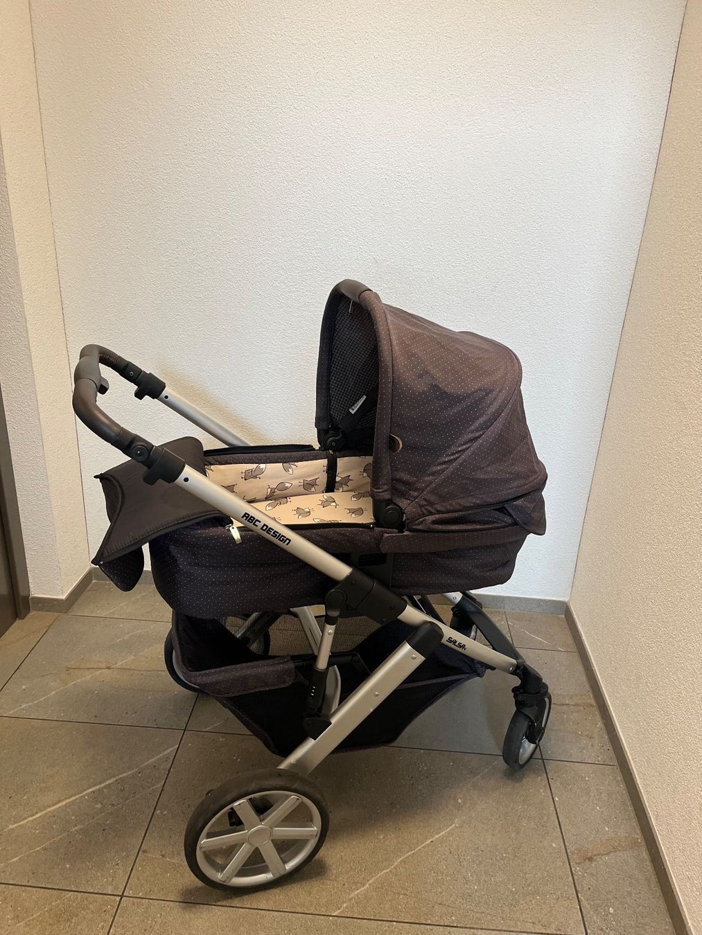 Carrozzine: Kinderwagen ABC design Salsa 4 Fox – Usato da Winterthur venduto da WintiSommer