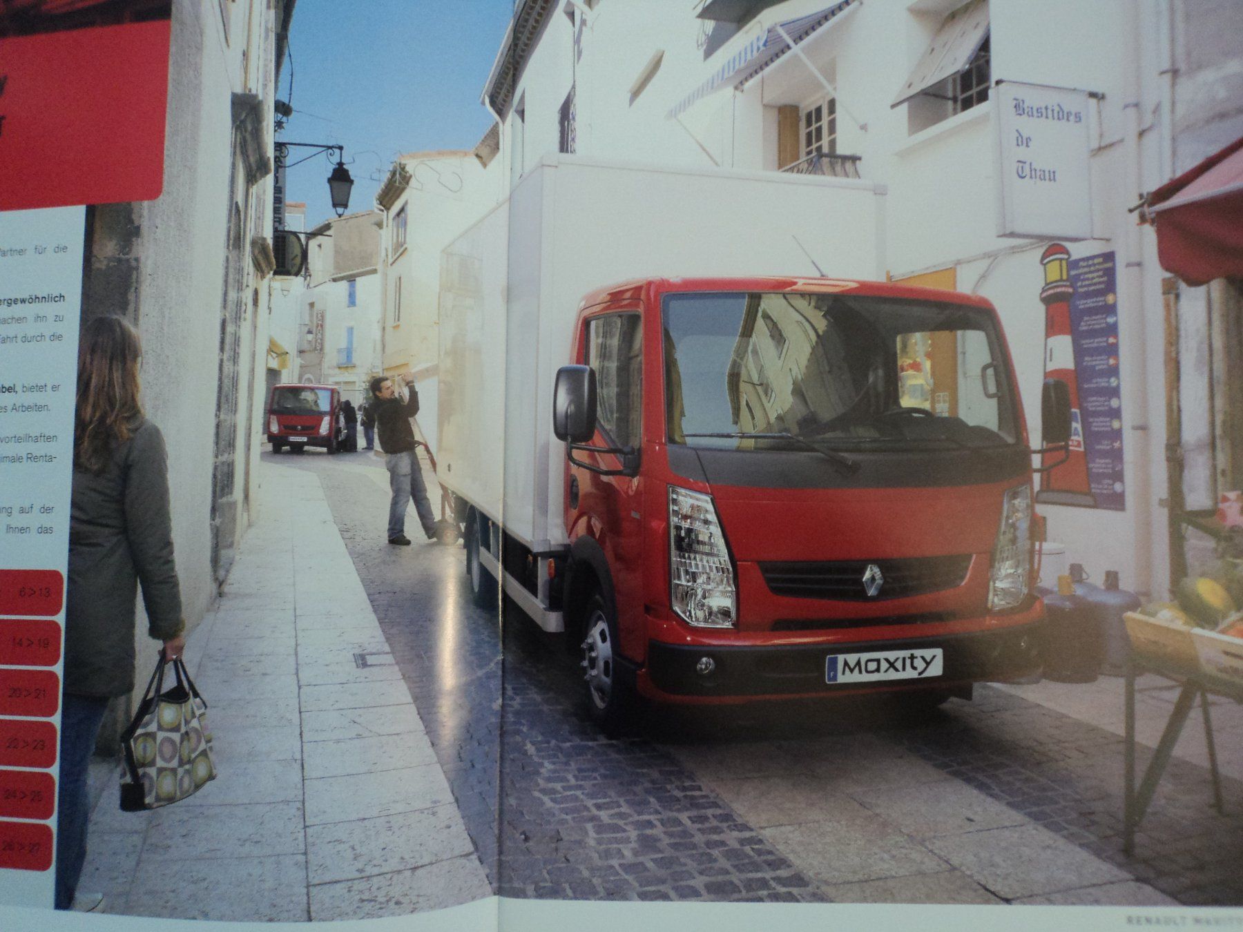 Renault Dokumente: Prospekt Renault Trucks Maxity 2007 – Gebraucht aus Schwarzenburg von modelCARama 2