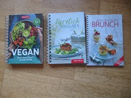 3 x Betty Bossi: VEGAN plantb + Herzlich eingeladen + Brunch