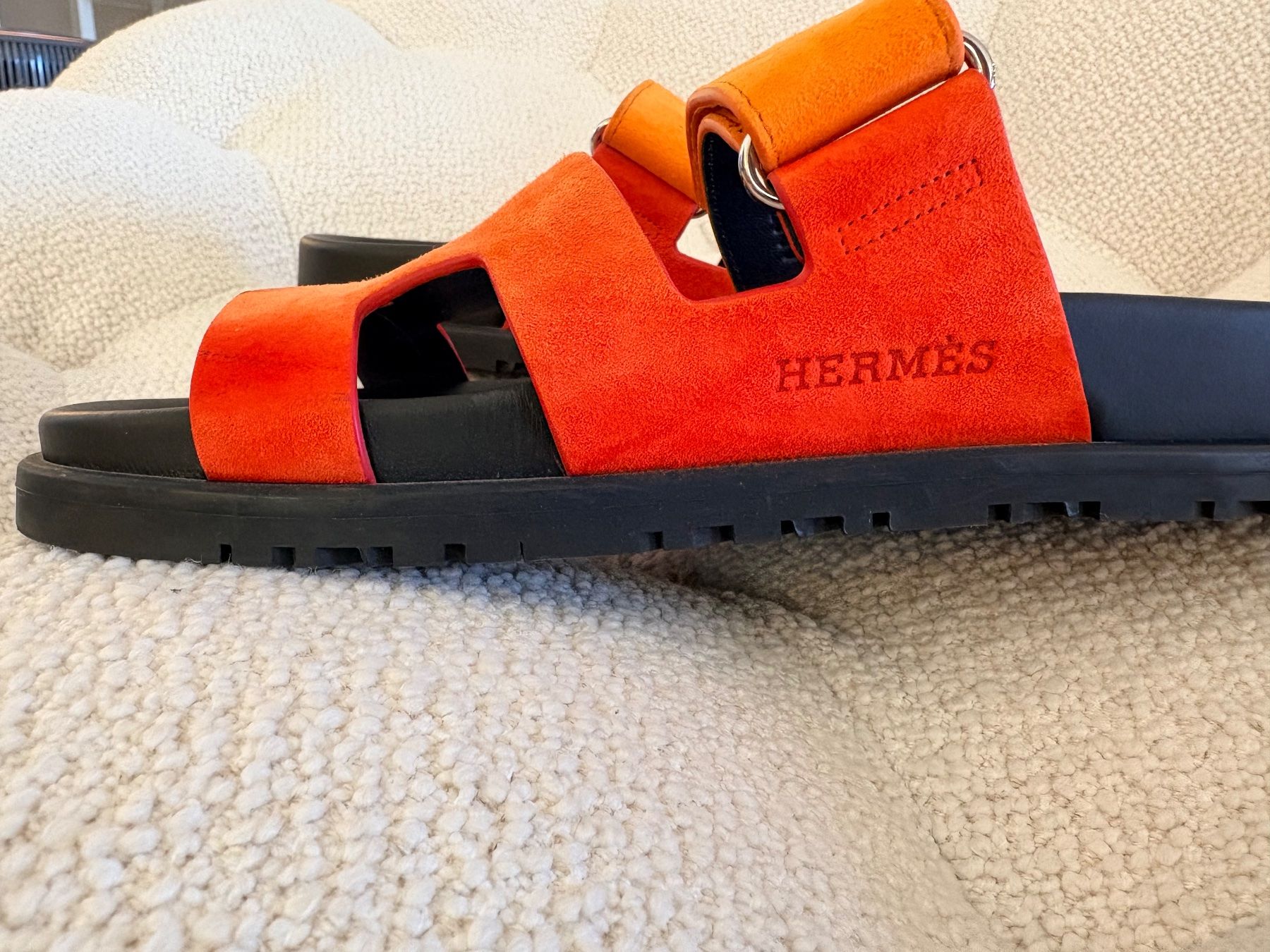 Hermès Scarpe da donna: Hermès - Sandales Chypre - 36.5 – Usato da Rolle venduto da elisolle 1
