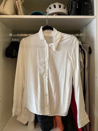 Camicia bianca lunga
