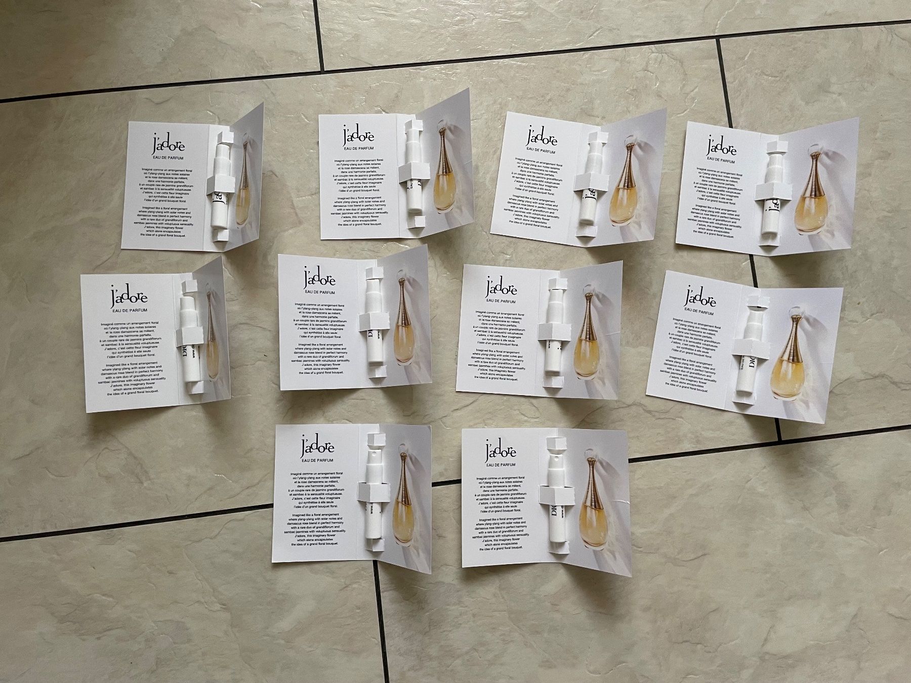 Dior Profumi & Eau de Toilette: Dior, J'adore 10 x 1ml – Nuovo e nell'imballaggio originale da Uetikon am See venduto da m1384 1