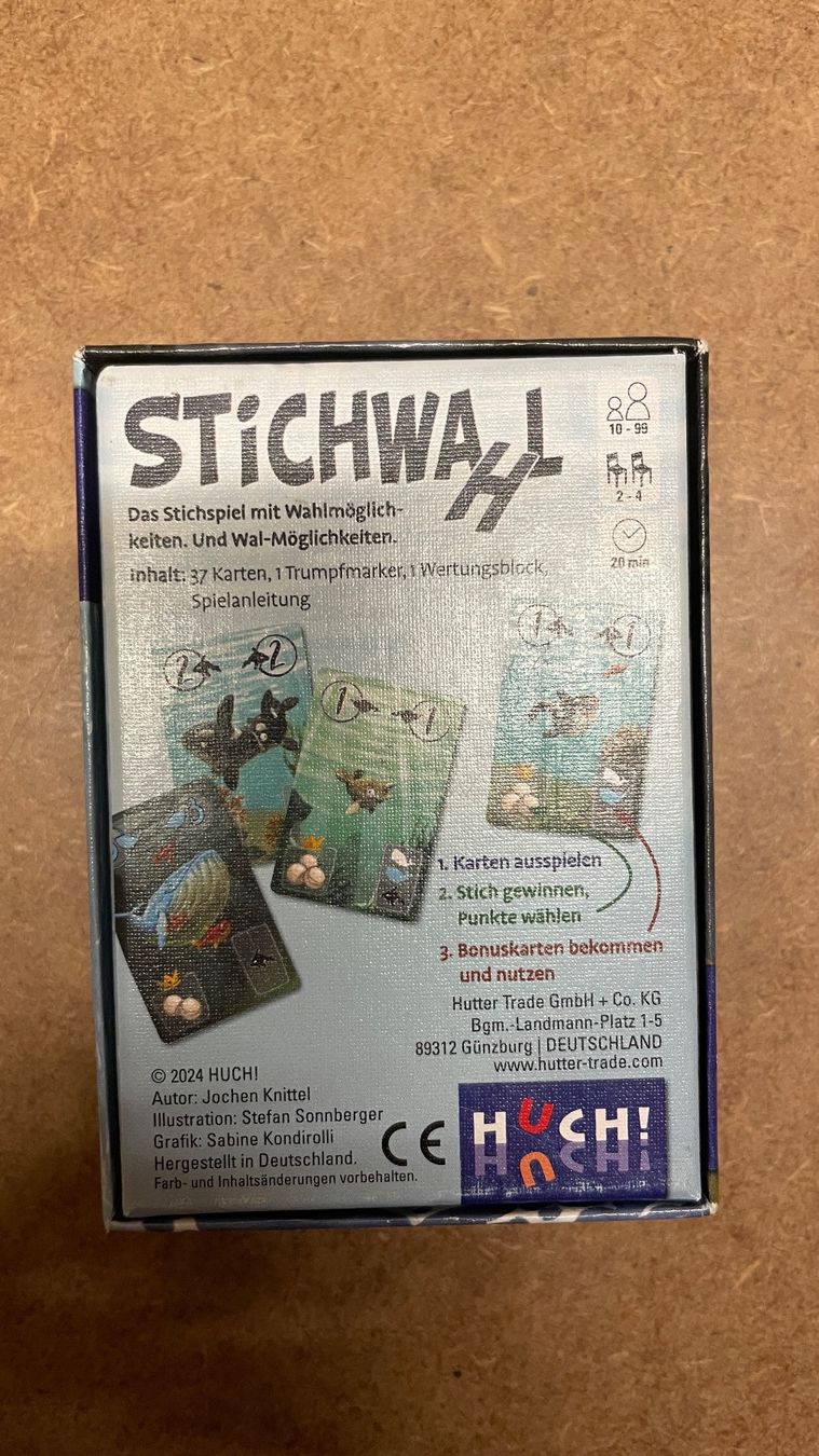 Giochi: Stichwal -Kartenspiel – Usato da Therwil venduto da rubininio 1