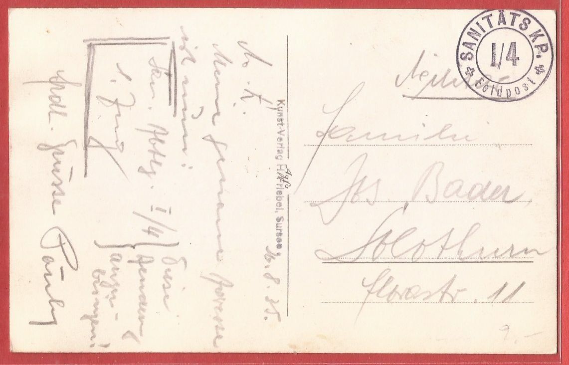 Cartoline postali: Grossdietwil - 1935 – Usato da Fislisbach venduto da Porano 1