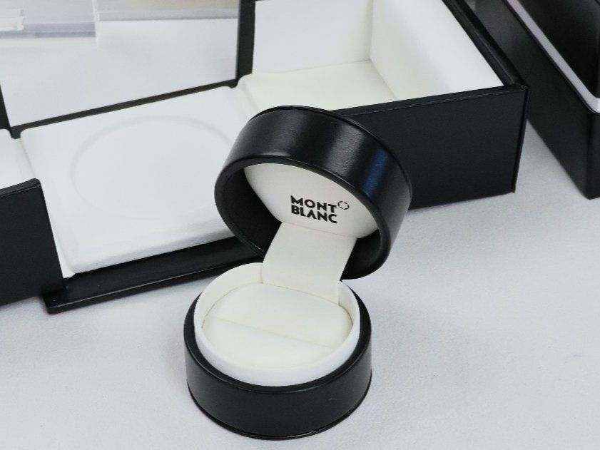 Montblanc Schmuckkästen: NEU - MONTBLANC original komplexes edles Leder-Schmuckbox – Neu und originalverpackt aus Kilchberg ZH von Luxury-Goods-CH 1