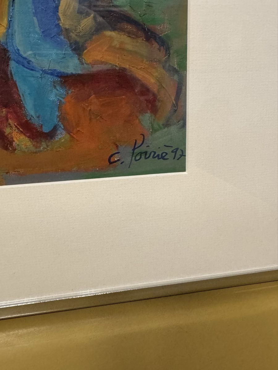 Gemälde: Original gemalte signiert Bild  – Gebraucht aus Schlieren von Freundlich02 3