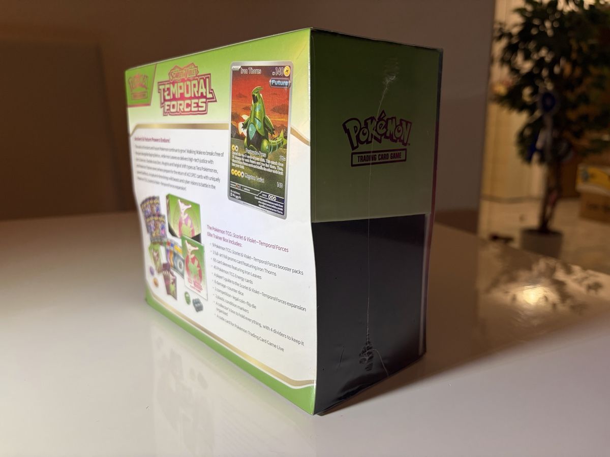 Pokémon Sammelbilder & Trading cards: Pokemon Scarlet Violet Temporal Forces Elite Trainer Box EN – Neu (gemäss Beschreibung) aus Galgenen von Miachelle 5