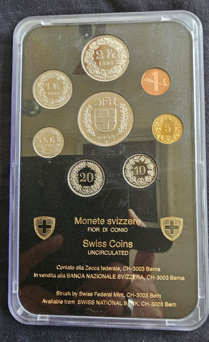 Tutti le monete: Münzsatz 1995 stgl. – Nuovo e nell'imballaggio originale da Balsthal venduto da nidja13 1