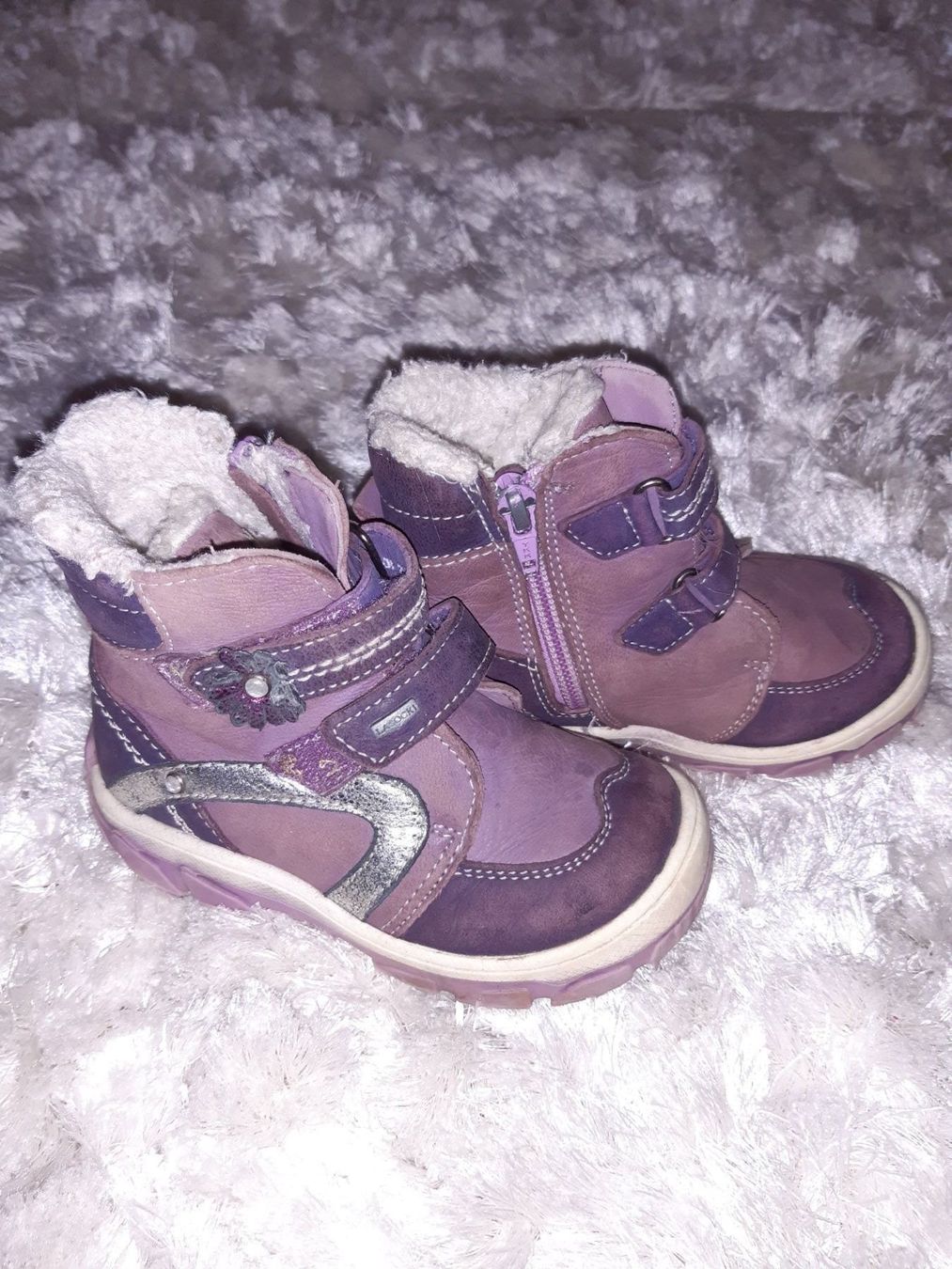 Scarpe per ragazze: Winterschuhe gr.24, Leder – Usato da Bachenbülach venduto da enigmatic