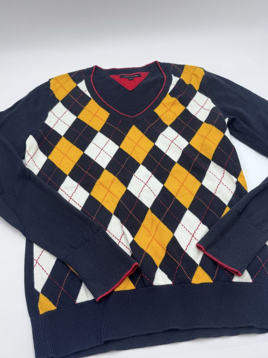 Tommy Hilfiger Maglioni & Felpe: Tommy Hilfiger Argyle Pullover, Grösse M - Top Zustand – Nuovo (secondo la descrizione) da Arnegg venduto da PascalHelfenberger 1