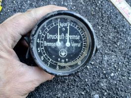 Druckluftmanometer für Oldtimer Lastwagen/ Traktoren