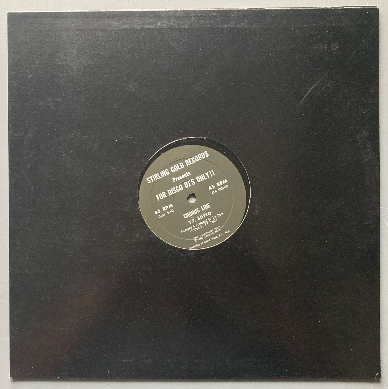 Dischi in vinile: TITTI SOTTO - CHORUS LINE – Usato da Poliez-Pittet venduto da Newtown-Records