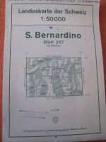 Landeskarte der Schweiz S. Bernardino