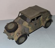 VW Kübelwagen im Tarnmuster * Dinky Toys ca. 1:43
