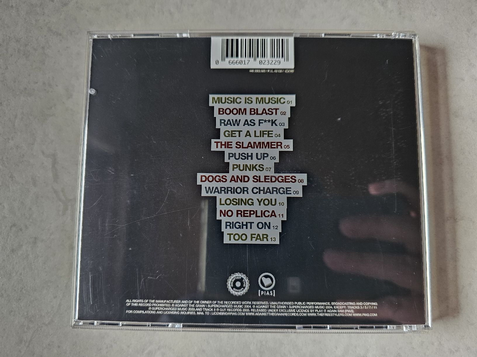 CDs: Freestylers  -  Raw As F..k – Gebraucht aus Schneisingen von backstore24 1