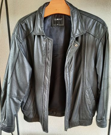 Lederjacke "Quadro", GR 46