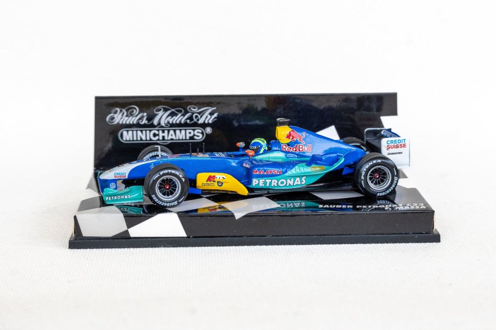 Miniature Minichamps 1/43 Sauber Petronas C23 – Felipe Massa 2004 – F1 Collection