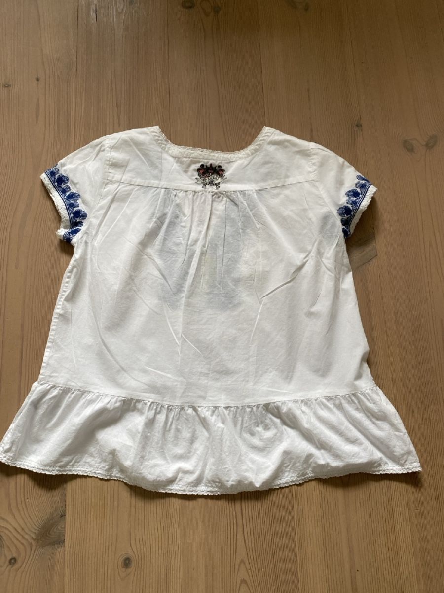 Odd Molly Camicette: Odd Molly Tunika Gr.2) - weiss, blau - Top Zustand! – Usato da Nänikon venduto da Hannelorete 1