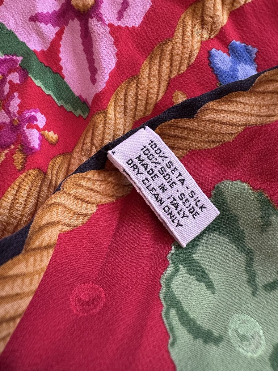 Foulards, Tücher & Schals: Nina Rici Seidenschal – Gebraucht aus Herbriggen von Sehrazade 3