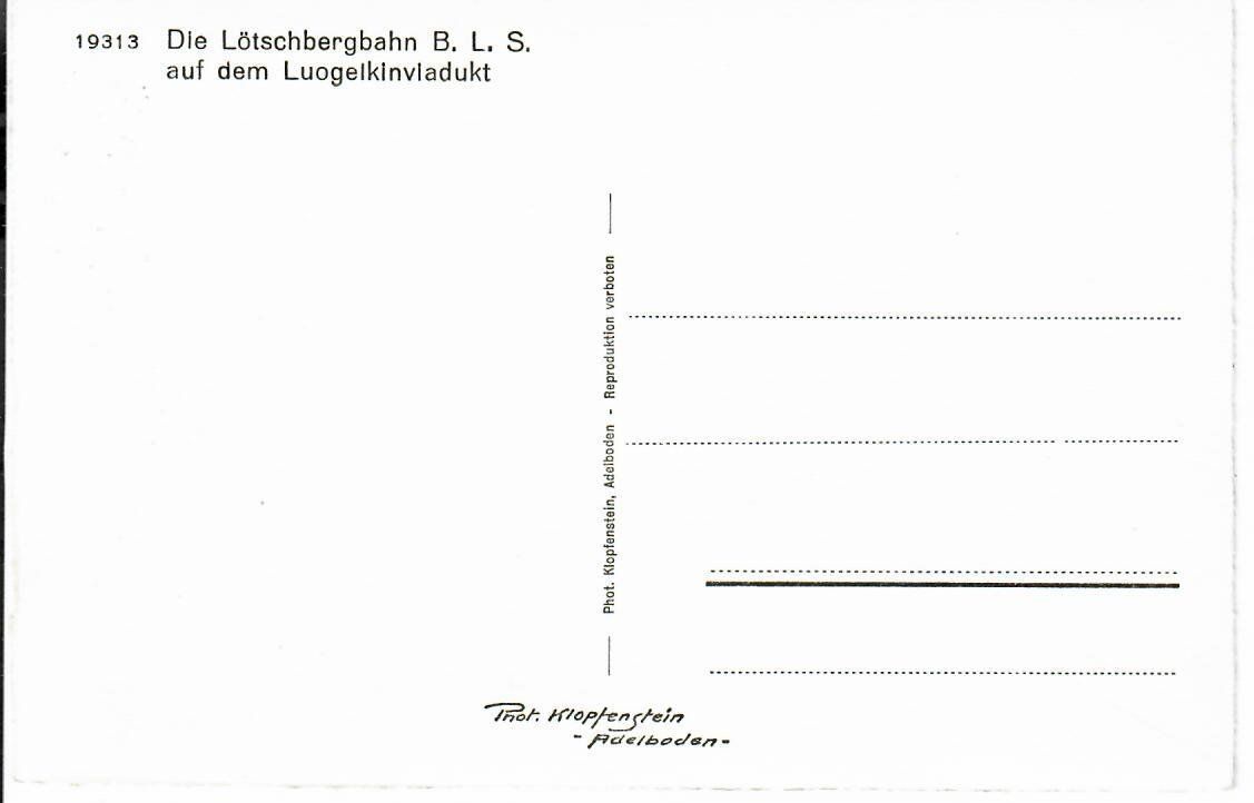 Cartoline postali: die Lötschbergbahn – Usato da Hochdorf venduto da Ziegel-16 1