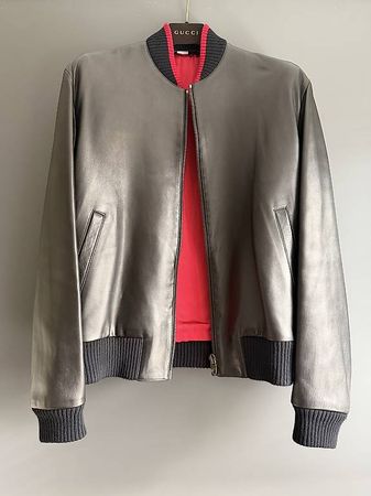 Gucci Lederjacke