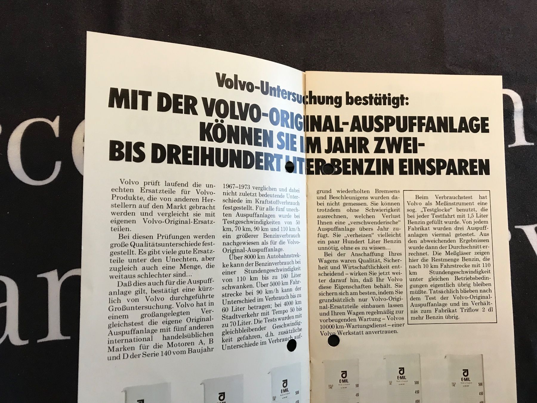 Volvo Dokumente: Volvo Prospekt – Gebraucht aus Balterswil von Jeko1967 1