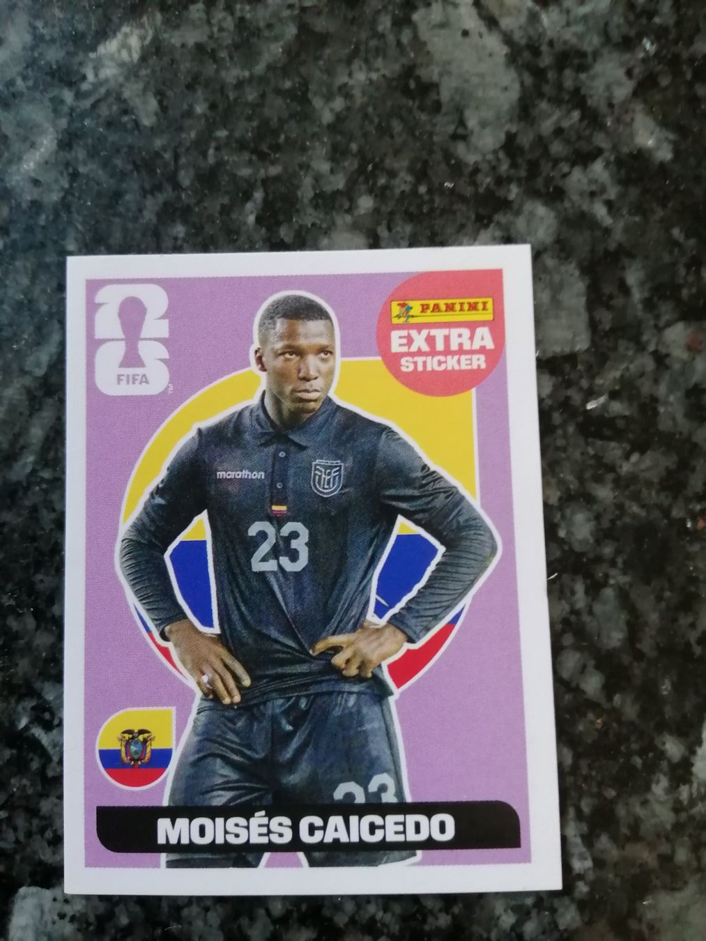 Panini Carte collezionabili: Panini Extra Sticker Moisés Caicedo – Nuovo (secondo la descrizione) da langenthal venduto da Jordi04