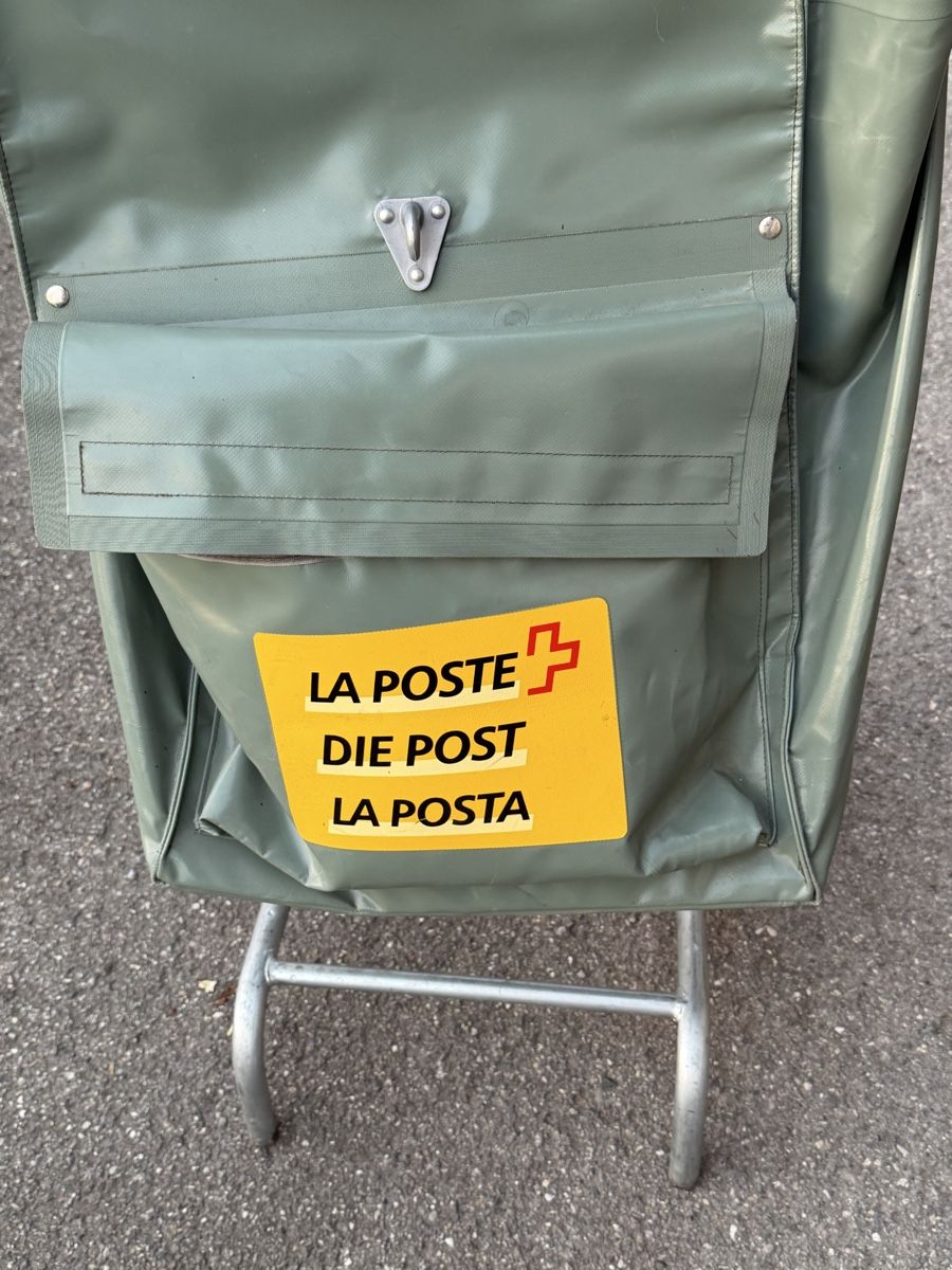 Valigie & Borse: POST Handwagen Trolley mit Tasche – Usato da Konolfingen venduto da petzipetz 5