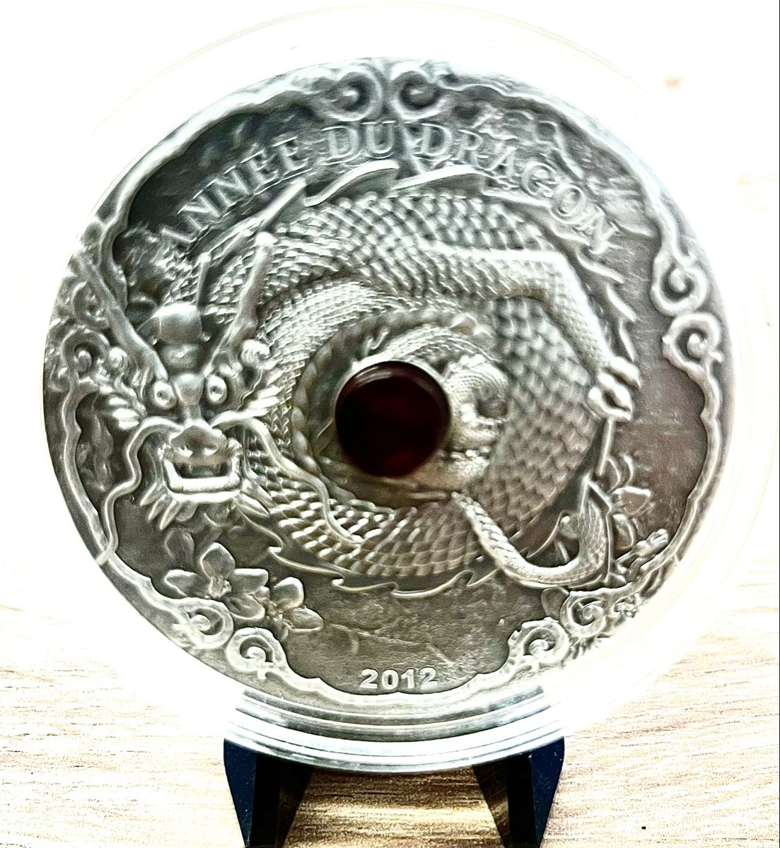 Tutti le monete: Togo 1500 Francs CFA Dragon 2012 2oz Silber  – Nuovo (secondo la descrizione) da Safenwil venduto da reppto63