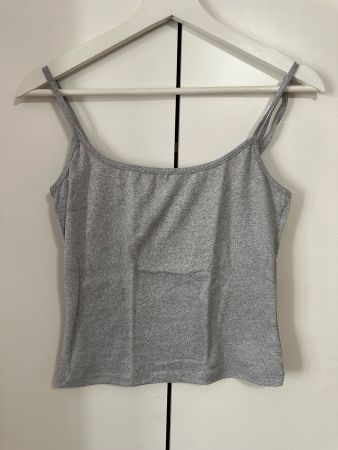 Damen Top grau Grösse S