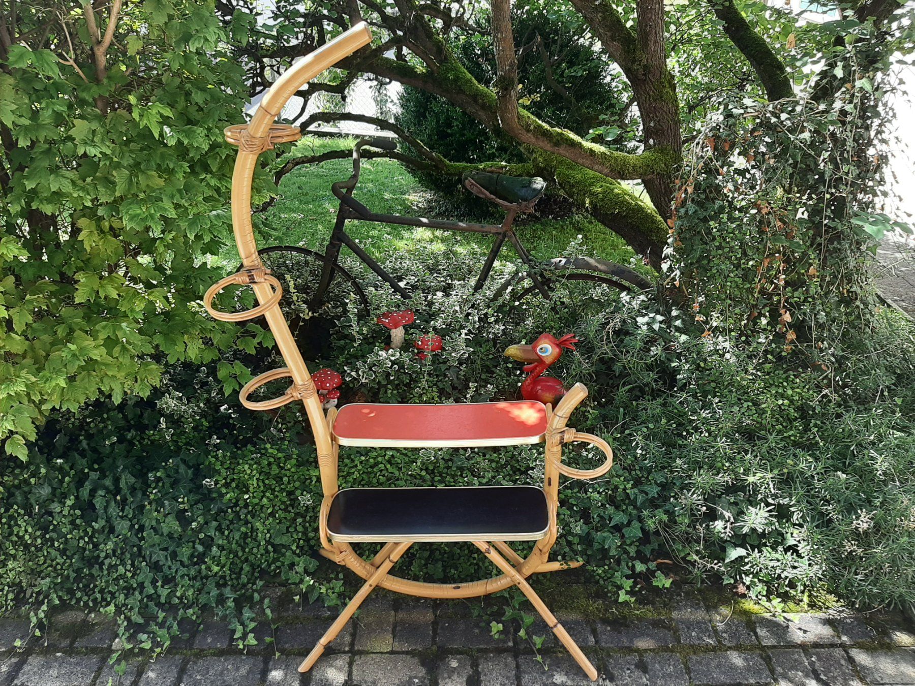 50er 60er Jahre Bambus Blumenstnder Vintage Mid Century (Gebraucht) in  Erschwil fr CHF 79  nur Abholung auf Ricardo kaufen