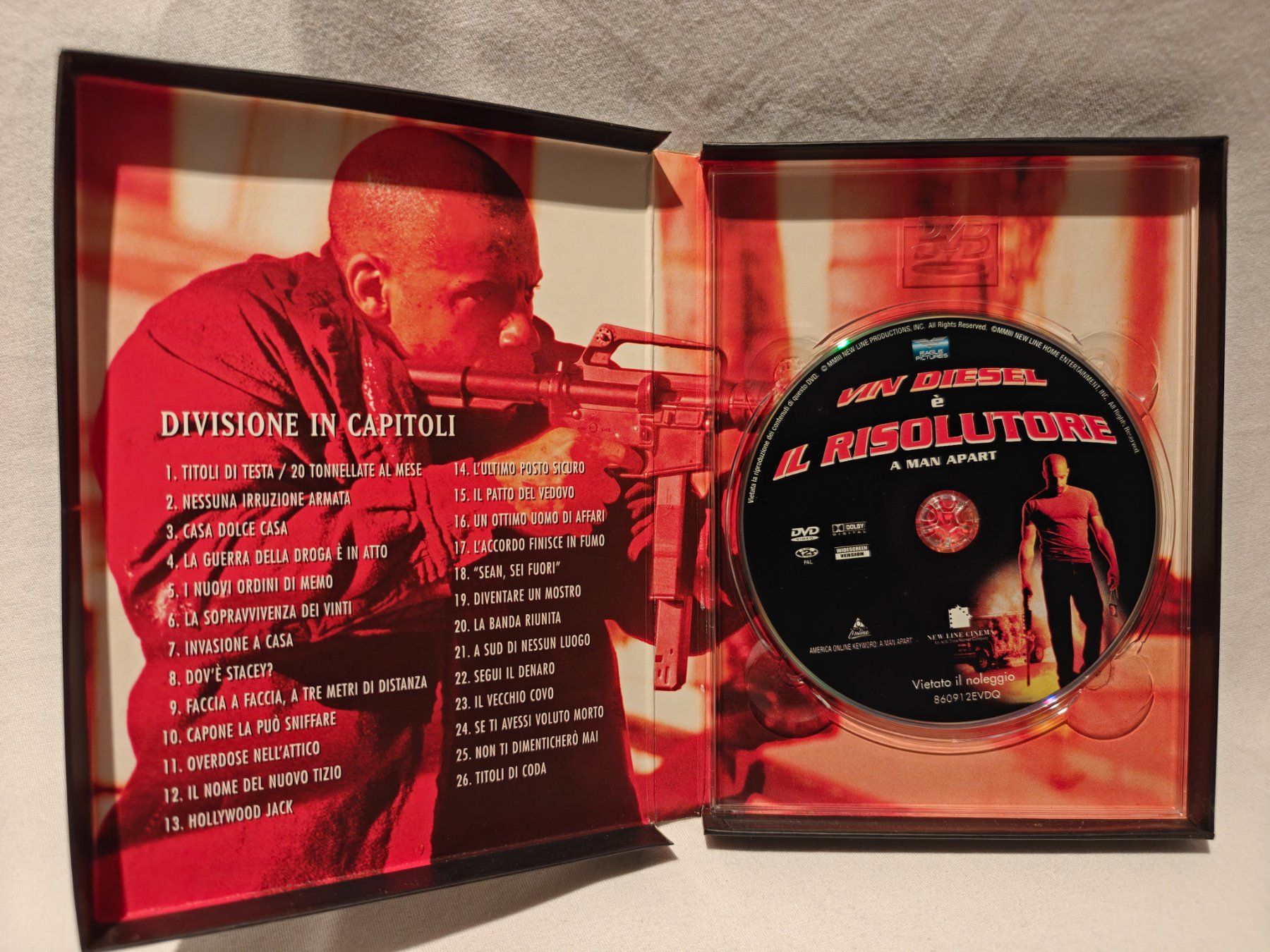 Alle DVDs: Il Risolutore A Man Apart – Gebraucht aus Gutenswil von Vulcano21 1