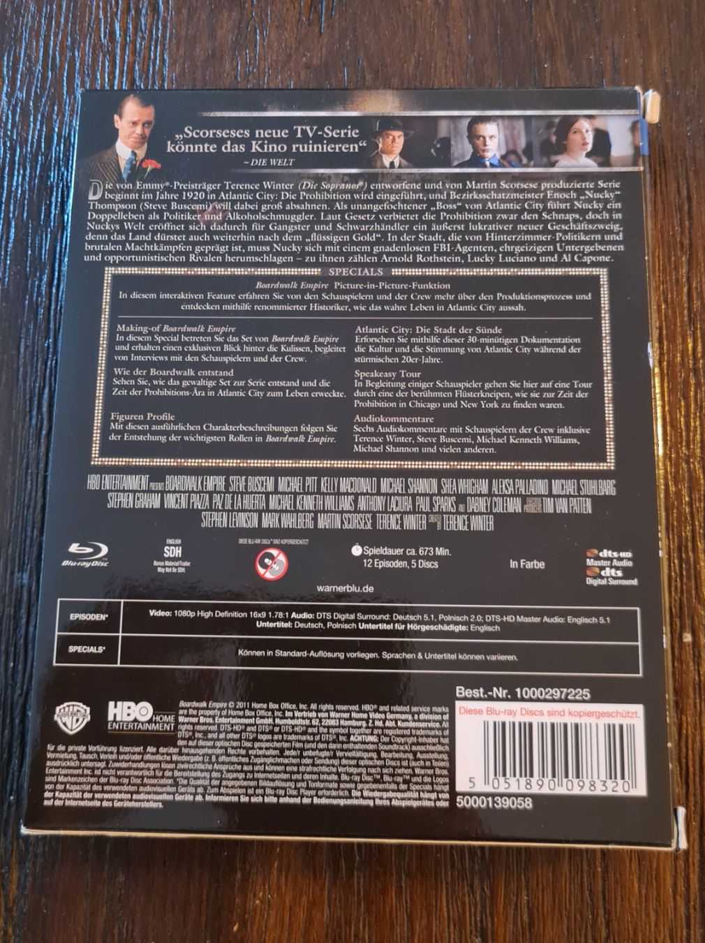 Alle DVDs: Boardwalk Empire Staffel 1 (H) – Gebraucht aus Oberkirch LU von ThE_CoLLecTor666 1