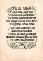 Kartoffellied - Matthias Claudius