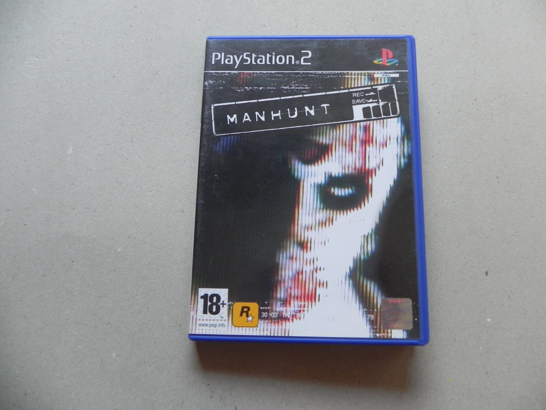 Sony Jeux: Sony PS2  Action Spiel Game Manhunt 2003 – D'occasion à Siebnen par krimsie