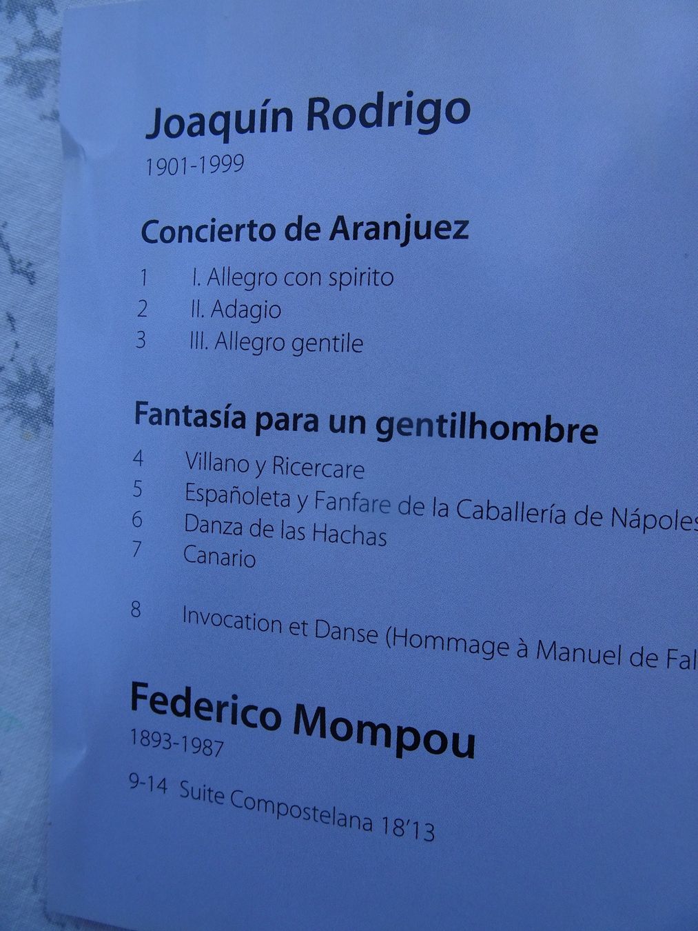 CD: CD: Rodrigo Gitarrenkonzert ARANJUEZ – Usato da männedorf venduto da purzelchen 1