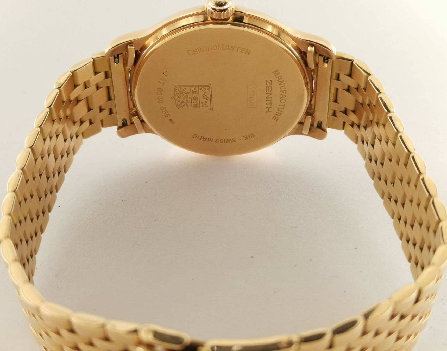 Zenith Orologi: Zenith Elite Chronometer 18K Roségold – Usato da Zürich venduto da Stargold-Uhren 8