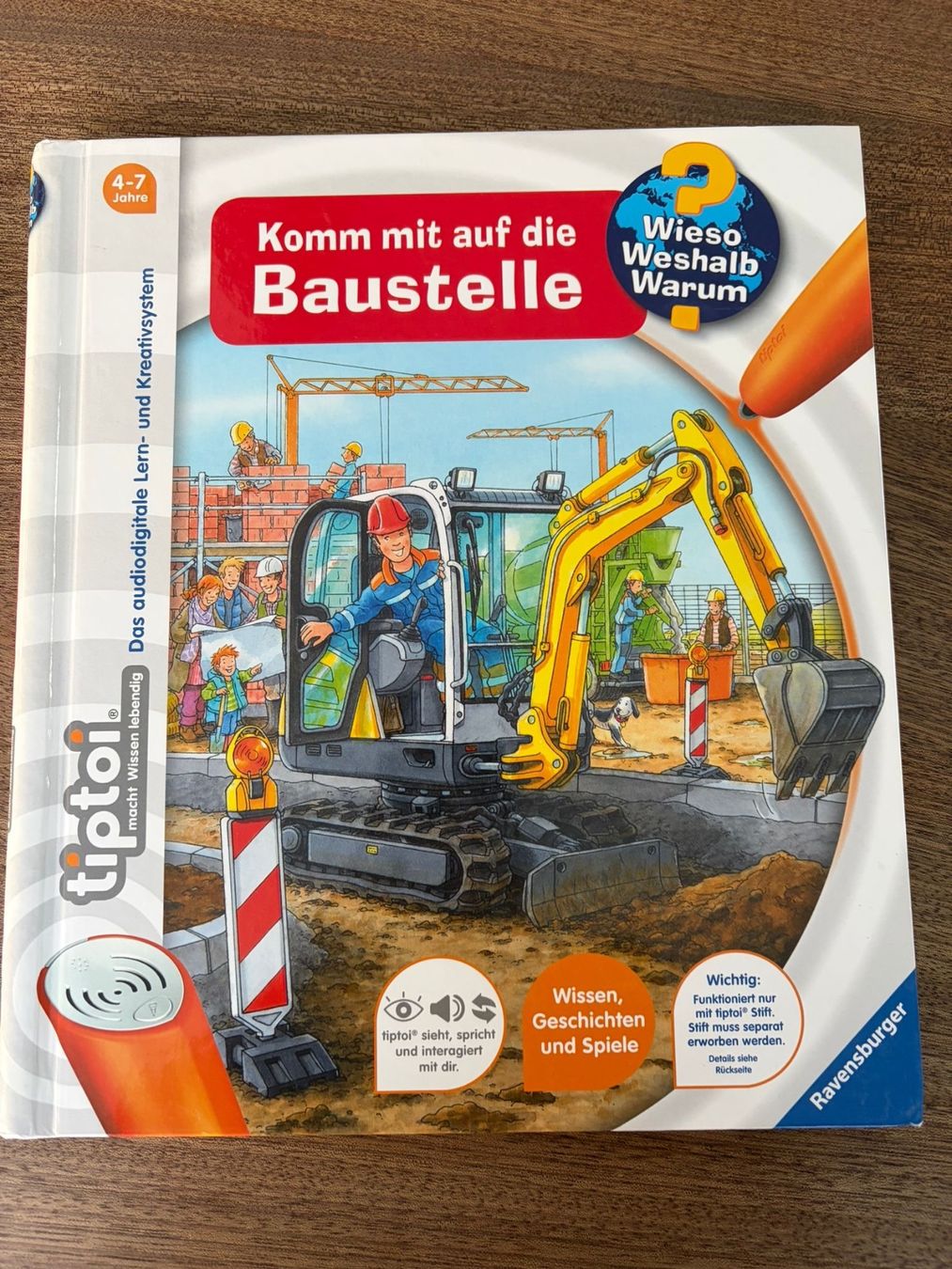 Libri: tiptoi Buch "Komm mit auf die Baustelle" – Usato da Lungern venduto da Scastis