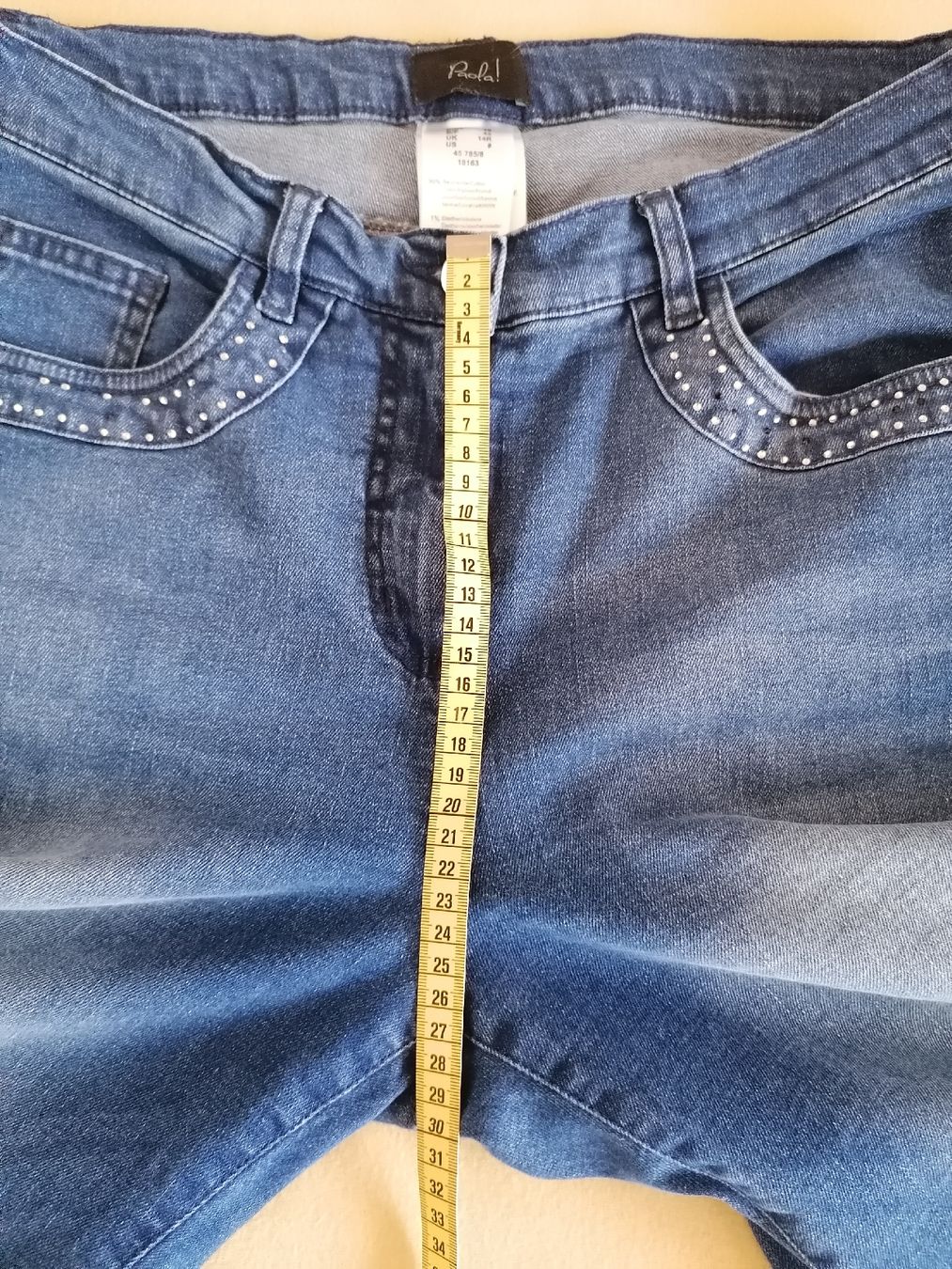 Jeans: Coole 7/8-Jeans "Paola", Gr. 40 – Nuovo (secondo la descrizione) da Sursee venduto da Aniri 2